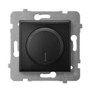 Dimmer for all loads Black - OSPEL Aria LP-8UL2/m/33