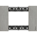 Frame 3M Steel Italian Standard - bticino Living Now KA4803ZG