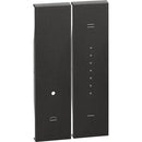 Dimmer faceplate with push button 2M Black - bticino Living Now KG19