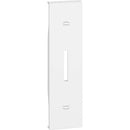 Face panel for key control of blinds 1M White - bticino Living Now KW06