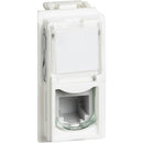 Telephone 1xRJ11 1M White - bticino Living Now KW4258RJ11