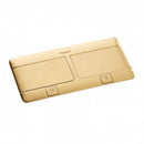 Pop-up box empty 2x4M brass - Legrand Pop-up boxes 54018