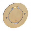Round metal floor box for 2M, IP44 , bronze - Legrand Floor box IP44 89711