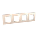 Frame 4x Technical grey - SCHNEIDER ELECTRIC Unica Basic MGU2.008.559