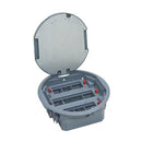 ROUND floor box 20M with PVC cover for horizontal installation of mechanisms - Legrand Floor box 88126