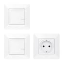 Additional connected package (socket + wired dimmable switch + wireless switch) - Legrand Valena Life with Netatmo 752127