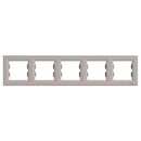 Frame 5x Bronze - SCHNEIDER ELECTRIC Asfora EPH5800569