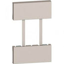 Faceplate for starter pack with external gateway+contact Cream - bticino Living Now with Netatmo KM51