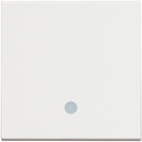 Single-pole switch with backlight 2M White /bluster/ - bticino Classia RW4001M2L