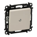 Single-pole switch with backlight Cream - Legrand Valena Life 752210