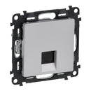 Socket 1xRJ45 Cat. 5e FTP Aluminium - Legrand Valena Life 753353