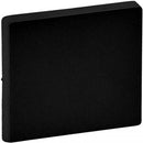 Face plate for switch and button Black matt - Legrand Valena Life 756002