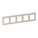 Frame 5x Cream - Legrand Valena Life 754045