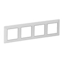 Frame 4x White Chrome - Legrand Valena Life 754034