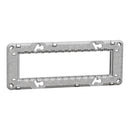 Mounting frame 7M - Italian standard, metal - SCHNEIDER ELECTRIC New Unica NU7107