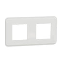 Frame 2x 2M Unica Pro, white - SCHNEIDER ELECTRIC New Unica NU400418