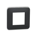 Frame 1x 2M Unica Pro, anthracite - SCHNEIDER ELECTRIC New Unica NU400254