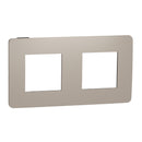 Frame 2x 2M Unica Studio, cappuccino/anthracite - SCHNEIDER ELECTRIC New Unica NU280428