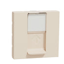 RJ45 socket, cat. 6 UTP, 2M, blue bone - SCHNEIDER ELECTRIC New Unica NU341544