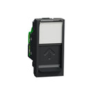 RJ45 socket, cat. 5e UTP, 1M, anthracite - SCHNEIDER ELECTRIC New Unica NU341054