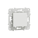 Deviator switch with mounting frame, 2M, white - SCHNEIDER ELECTRIC New Unica NU520318