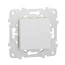Switch 10A, with mounting frame, 2M, white - SCHNEIDER ELECTRIC New Unica NU520118
