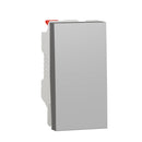 Deviator switch 10A, 1M, aluminium - SCHNEIDER ELECTRIC New Unica NU310330