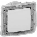 Push button waterproof 6A IP44 White - Legrand Niloe 764515