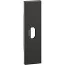 Faceplate for HDMI Socket 1M Black - bticino Living Now KG14