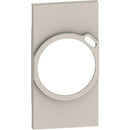Shuko faceplate with USB type C 2M Cream - bticino Living Now KM63