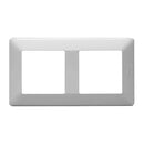 Blister Valena Life Frame 2x Aluminium - Legrand Valena Life 755729