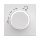 Rotary dimmer LED 5-300W 5-300VA 2M Classia White - bticino Classia RW4415