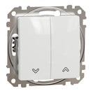 Button for blinds 10A White - SCHNEIDER ELECTRIC Sedna Design SDD111114