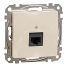 RJ45 UTP socket cat.6 Cream - SCHNEIDER ELECTRIC Sedna Design SDD112461