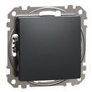Cross switch 10A Anthracite - SCHNEIDER ELECTRIC Sedna Design SDD114107