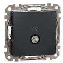 TV Socket 4dB Anthracite - SCHNEIDER ELECTRIC Sedna Design SDD114471