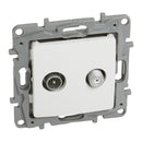 Socket TV-SAT male terminal 10dB White - Legrand Niloe 764558