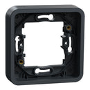 Frame 1x Anthracite, flush mounting IP55 - SCHNEIDER ELECTRIC Mureva Styl MUR34107