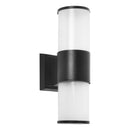 Decorative plate for LED bulb E27, max. 15W, UP/DOWN, IP54, black - ORNO DALIA AD-OP-6567BE27SM