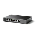 6-port 10/100Mbps Desktop Switch with 4-port PoE+ - Omada by TP-Link SF1006P