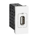 USB socket type A 7.5W 1.5A 1M White - Legrand Mosaic 77591