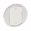 Face plate for two-pole switch White - Legrand Celiane 68021