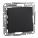 Button 10A without frame Anthracite - SCHNEIDER ELECTRIC Asfora EPH0700171