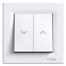 Switch for blinds 10A White - SCHNEIDER ELECTRIC Asfora EPH1300521