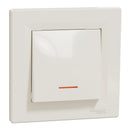 Single pole switch with backlight 10A Cream - SCHNEIDER ELECTRIC Asfora EPH1400123