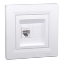 Socket RJ45 UTP Cat.6 White - SCHNEIDER ELECTRIC Asfora EPH4700121