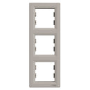 Frame 3x Bronze vertical - SCHNEIDER ELECTRIC Asfora EPH5810369