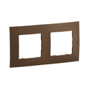 Frame 2x Bronze - Legrand Niloe New NP112DB