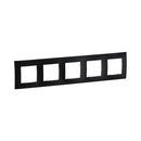 Frame 5x Black - Legrand Niloe New NP115BK