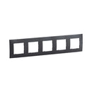 Frame 5x Dark Grey - Legrand Niloe New NP115GR